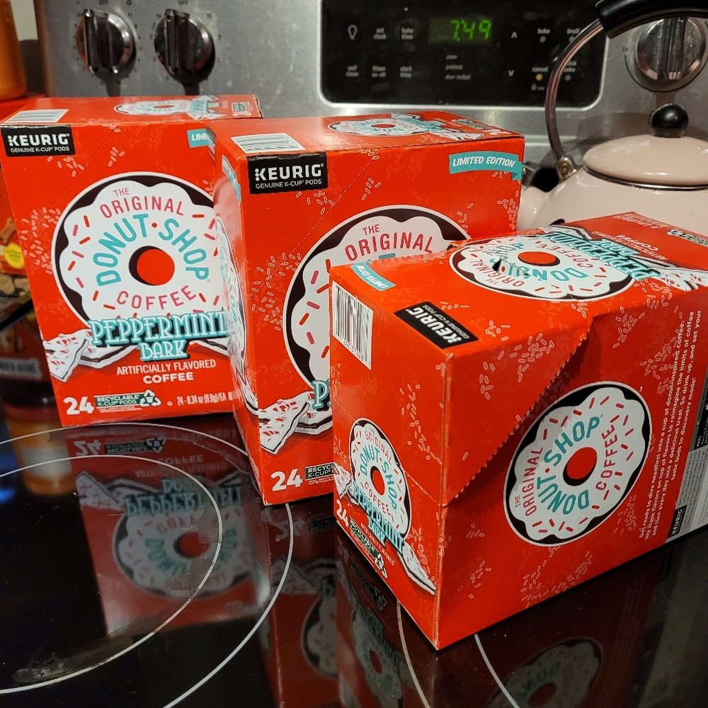 Donut Shop Peppermint Bark k-cups
